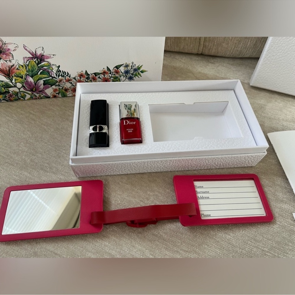 DIOR - New Rouge Dior 999 Satin, Rouge 999 Nail - Picture 3 of 6
